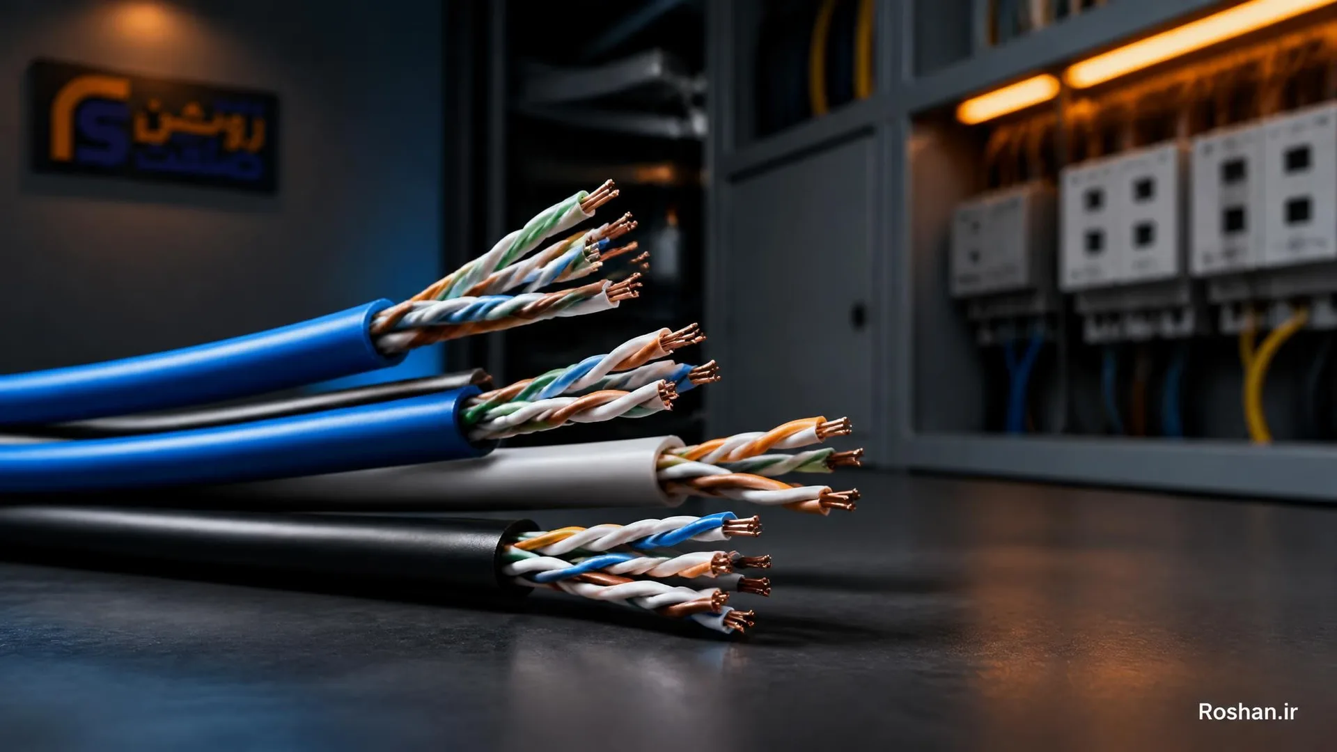 معرفی کابل های Cat و کاربردهای آن در صنعت روشنایی و تابلو برق