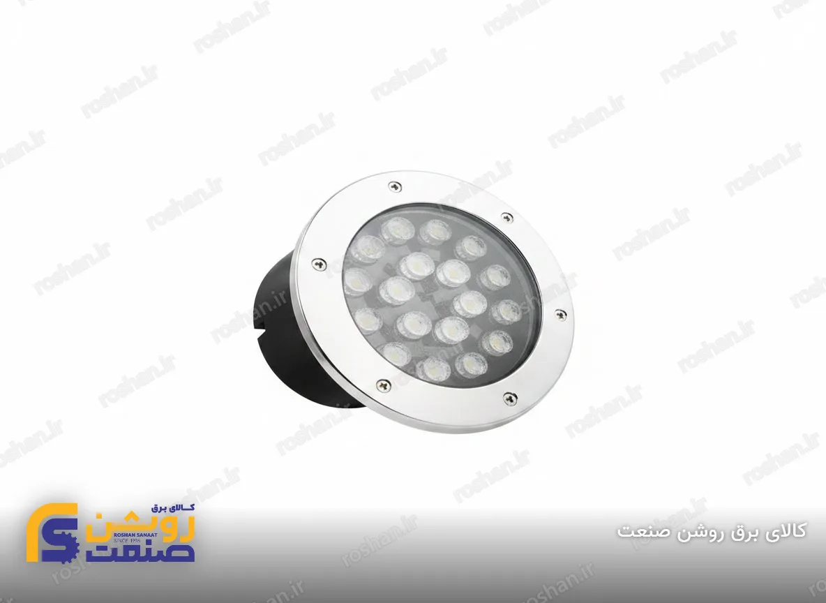 دفنی LED توکار گرد 5W