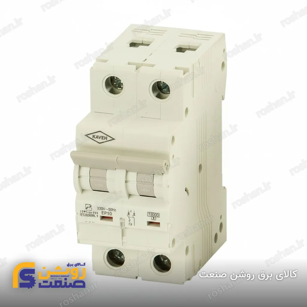 مینیاتوری دوفاز 6 تا 32 آمپر تیپ B/C
