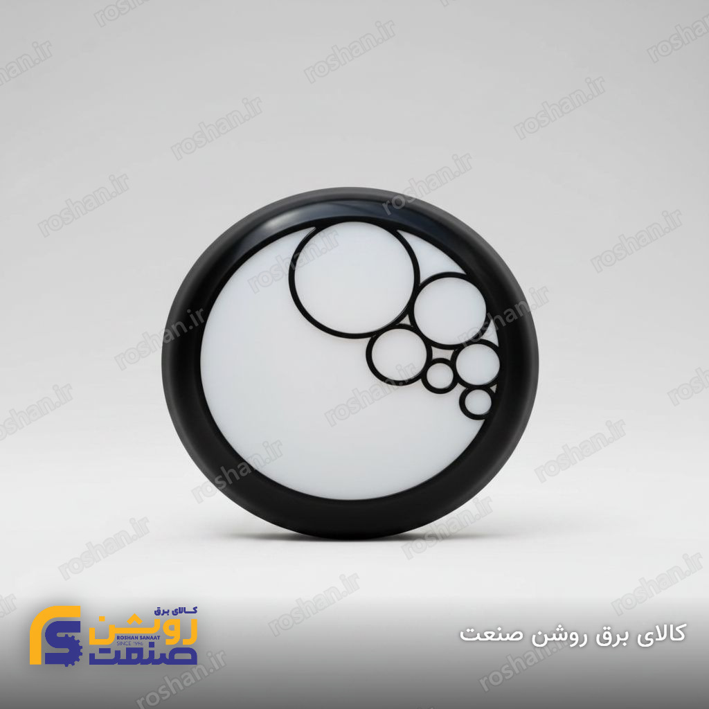 چراغ سقفی مدل رخشان با سنسور میکروویو (قطر 28 سانتی‌متر)