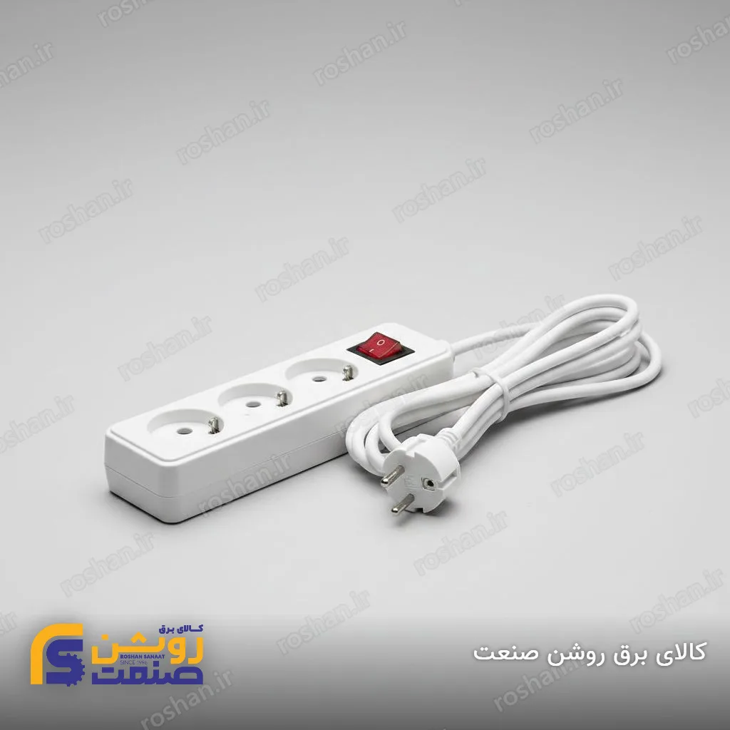 افق رابط سیار سه خروجی بدون ارت ۳ متری 2