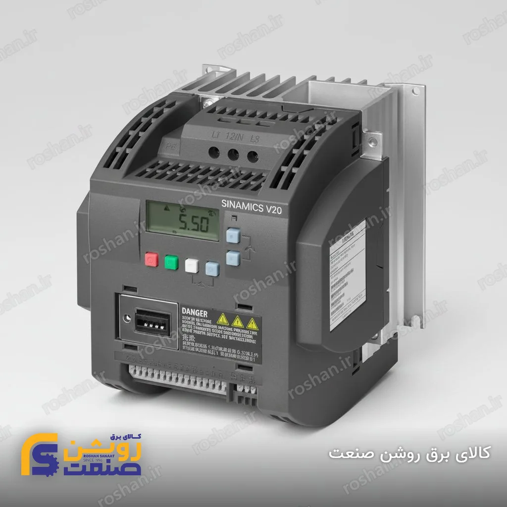 اینورتر سه فاز 0.37kW - سه فاز