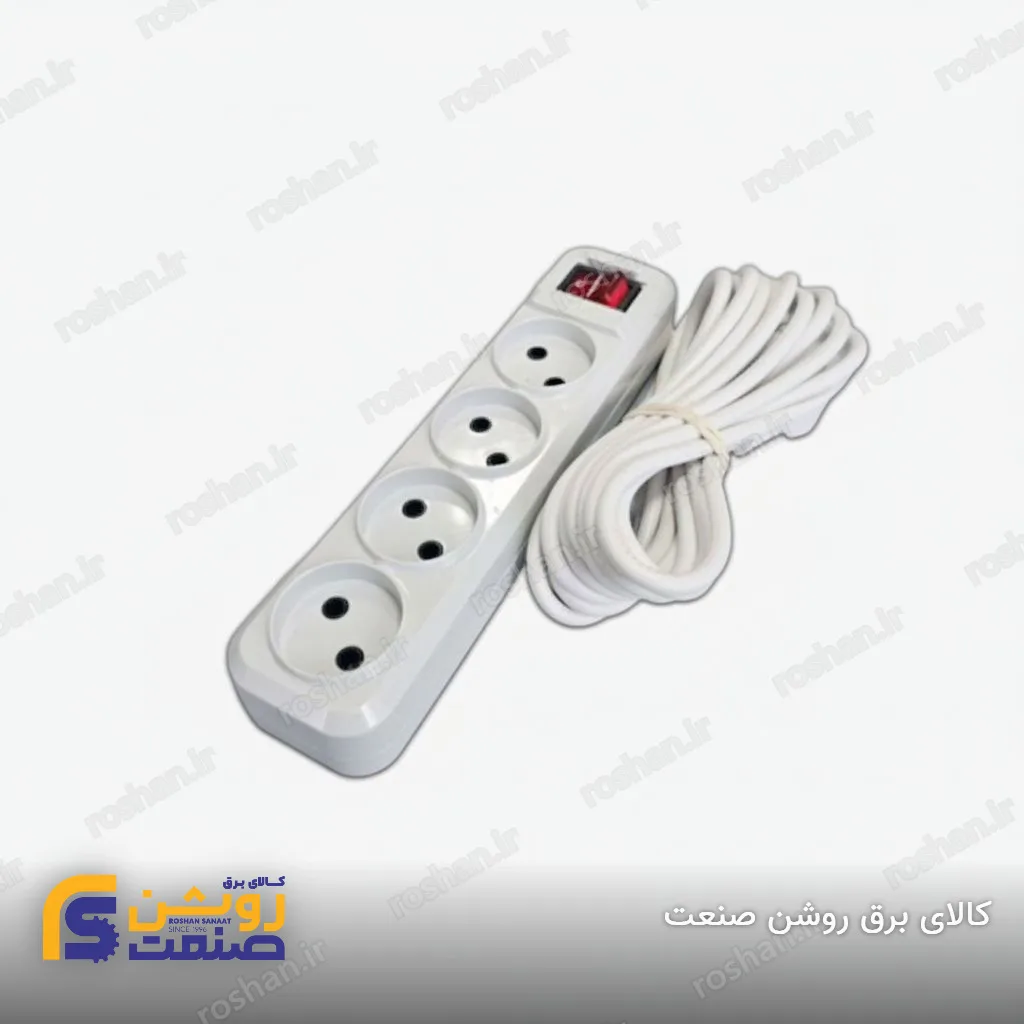 افق رابط سیار چهار خروجی بدون ارت ۵ متری