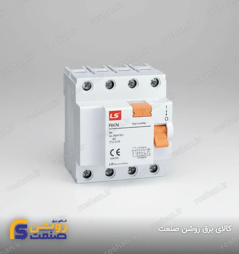 3 پل + نول - 30mA - 30KA - 63A