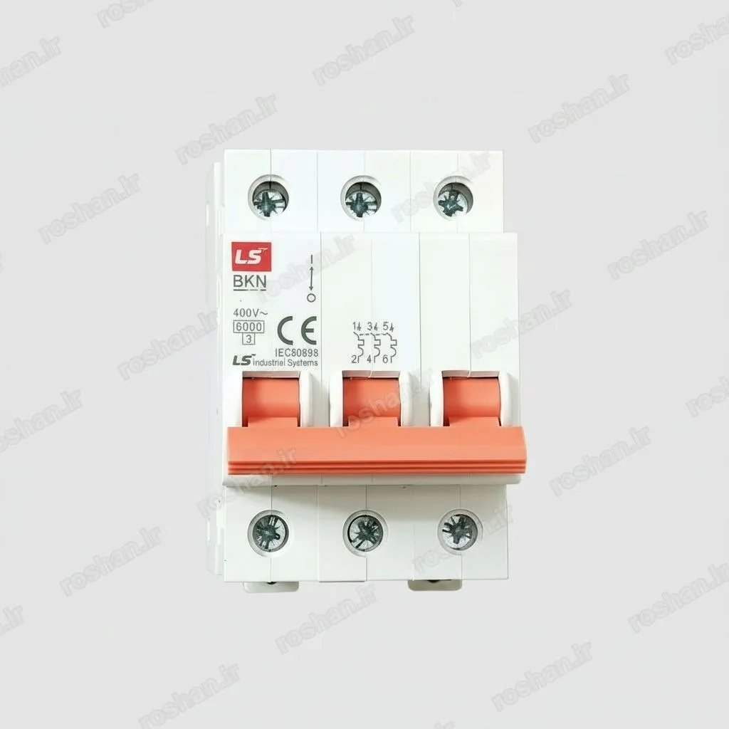 3 پل - 6KA - 20A - منحنی C (موتوری)