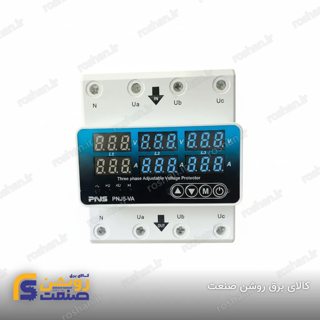 محافظ ولتاژ جریان 4 پل 80 آمپر