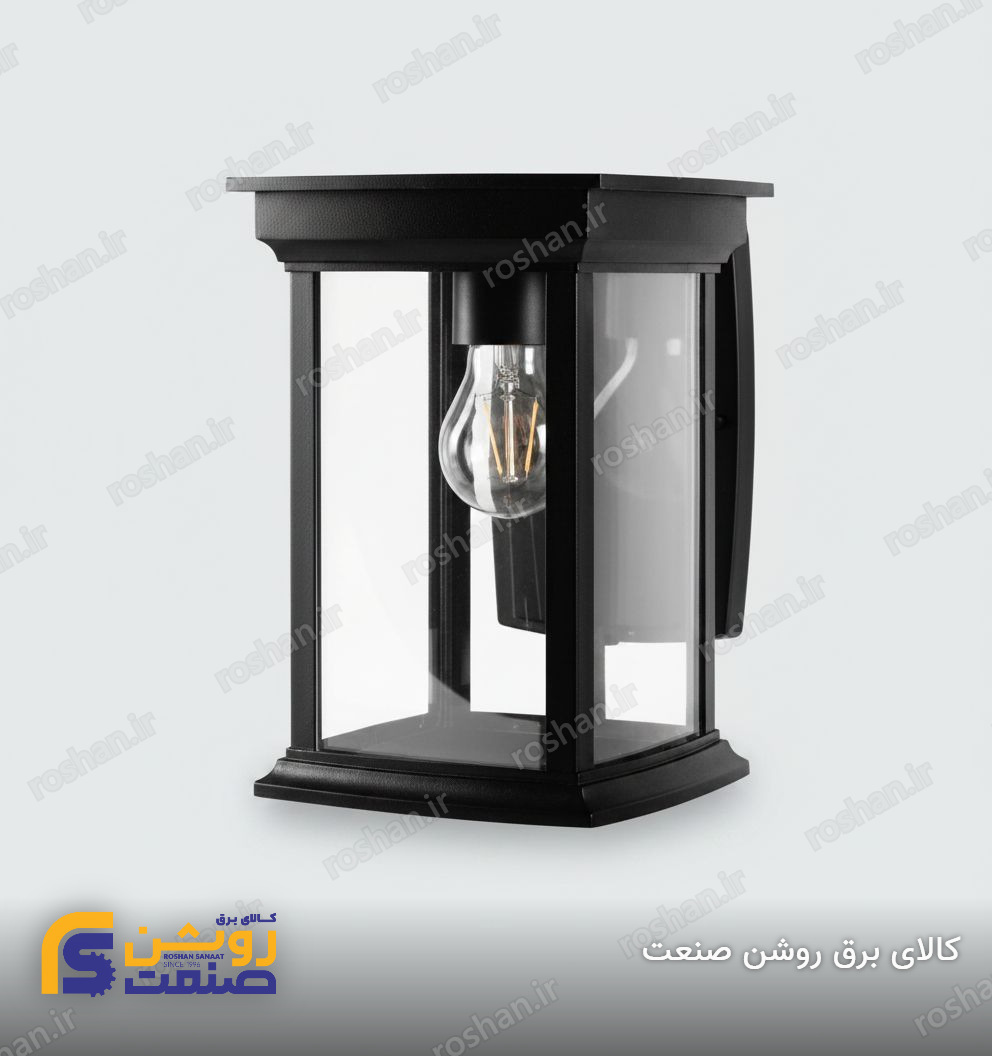 شفق دیواری روشان با لامپ