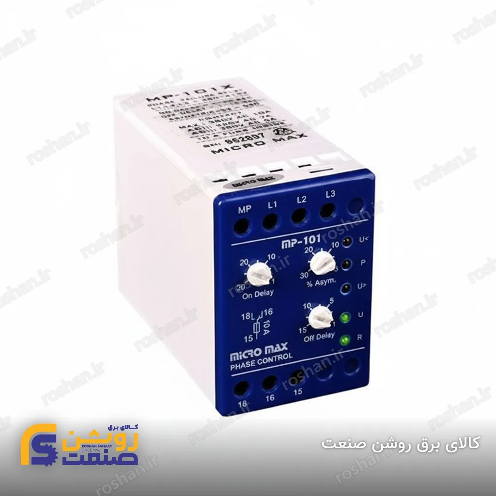 رله کنترل بار مستقیم تکفاز 32 آمپر