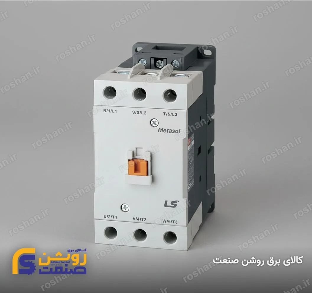 55KW - 100A - دو کنتاکت کمکی باز و بسته - بوبین AC - VAC 220