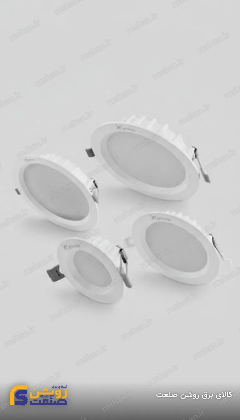 چراغ سقفی توکار مدل مارال - 11 وات - قطر برش 80mm - 4000K