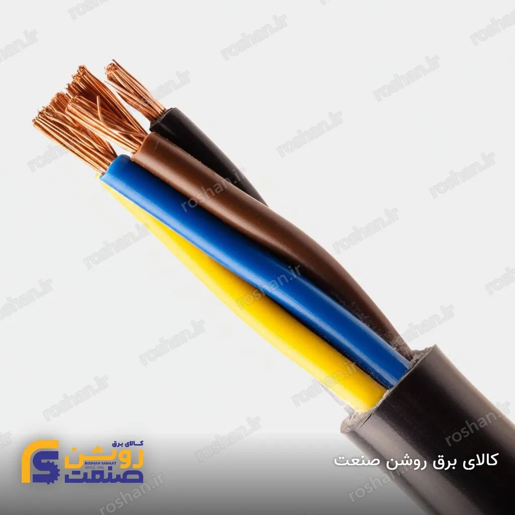 کابل افشان چهار رشته 4×1 لوشان