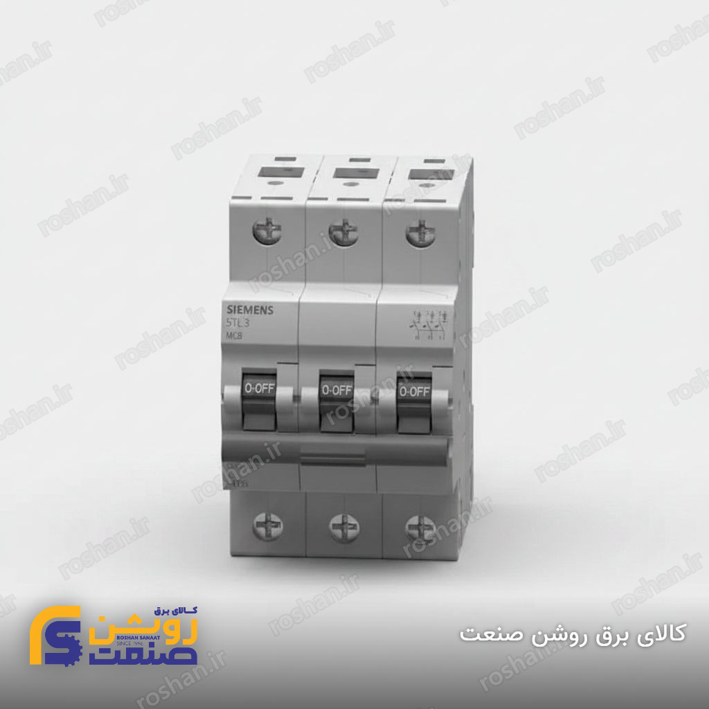 کلید مینیاتوری سه پل 40A منحنی C