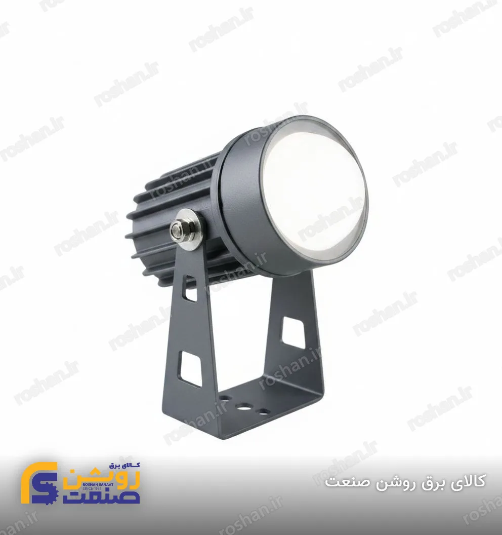 چراغ نما ارکیده بدنه طوسی 5W
