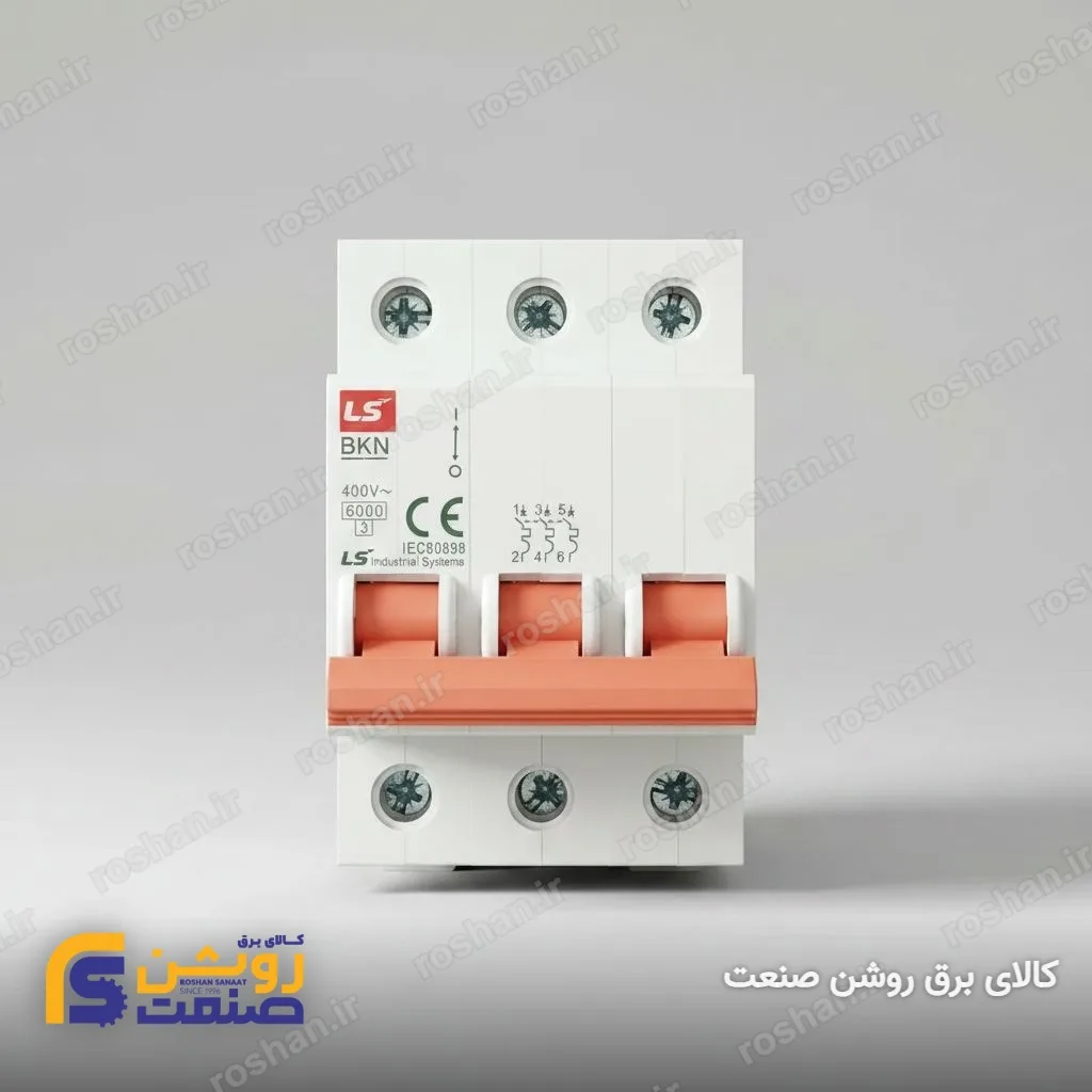 3 پل - 10KA - 30A - منحنی C (پای کنتور سه فاز)