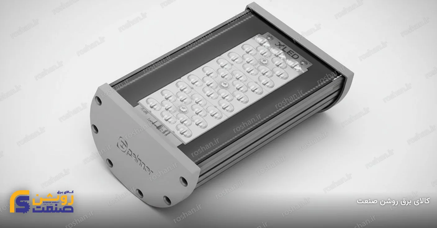 نورافکن خطی مدل آذرخش 2 - 20 وات - L2000mm - لنز 60 درجه - 4000K
