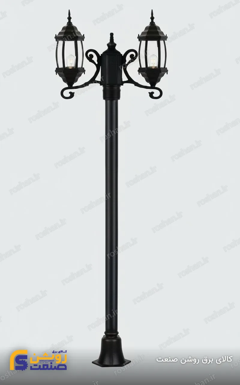 شفق پارکی دو شعله سورنا پایه پنتالو - (2919) ارتفاع 250cm