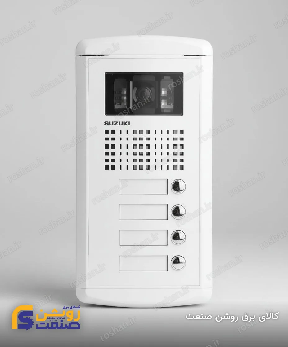 پنل آیفون تصویری سوزوکی سری A تک واحدی (ساده)