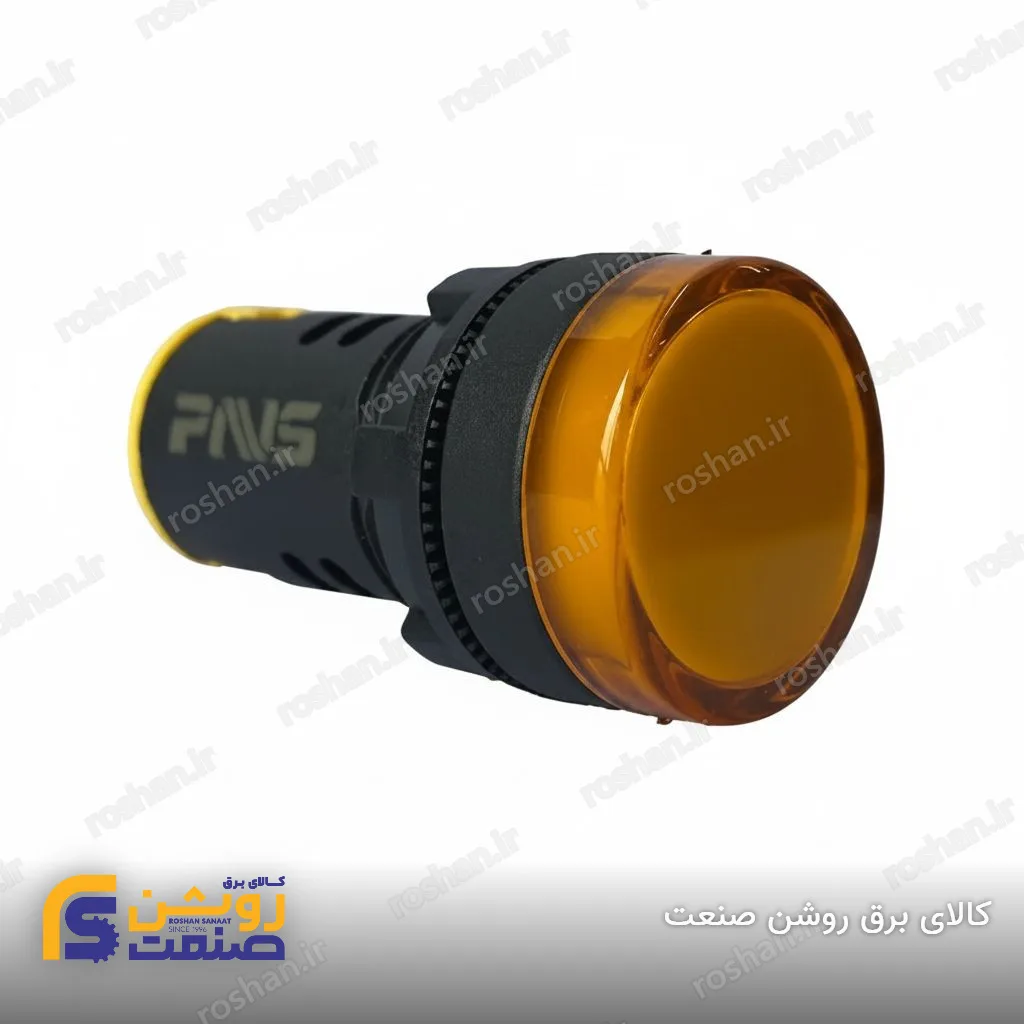 چراغ سیگنال AC/DC 220V زرد