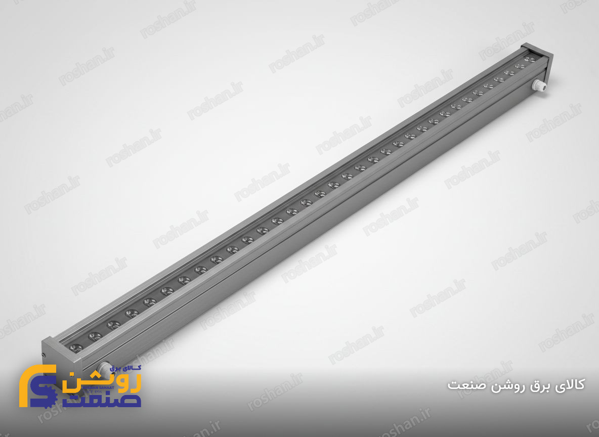 نورافکن خطی مدل آذرخش 4 - 40 وات - L10000mm - لنز 15/25/45 درجه - 4000K