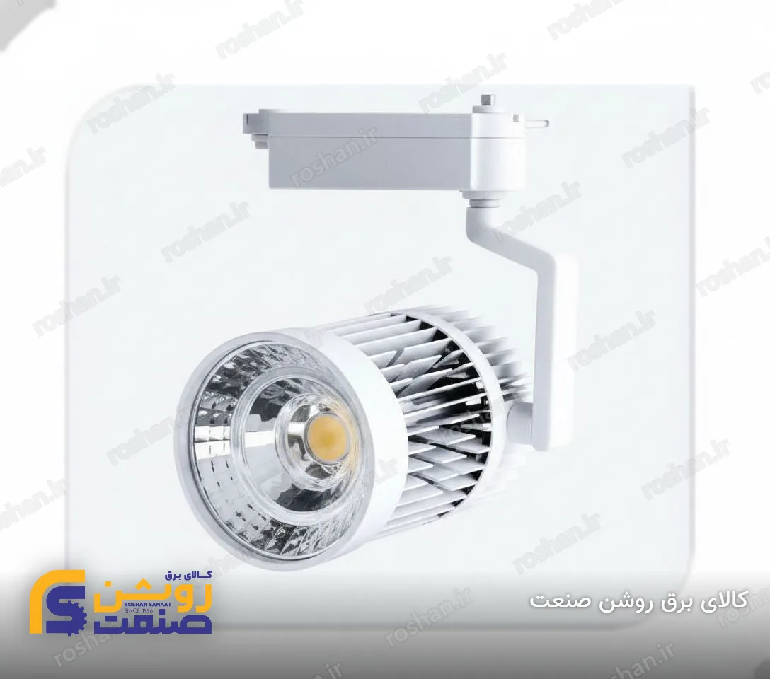 چراغ ریلی مروارید 30W - بدنه سفید