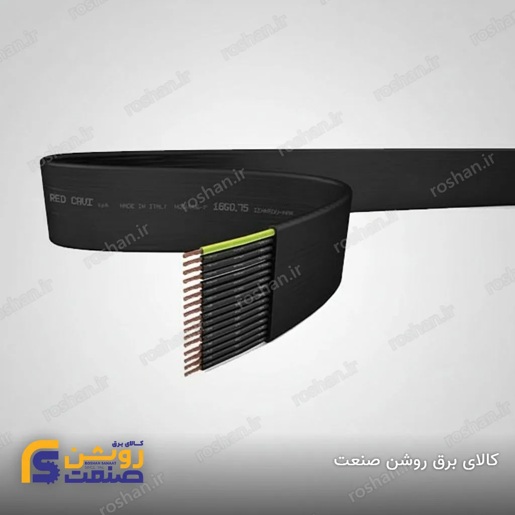 کابل افشان تخت 4×1.5 رسانا کابل