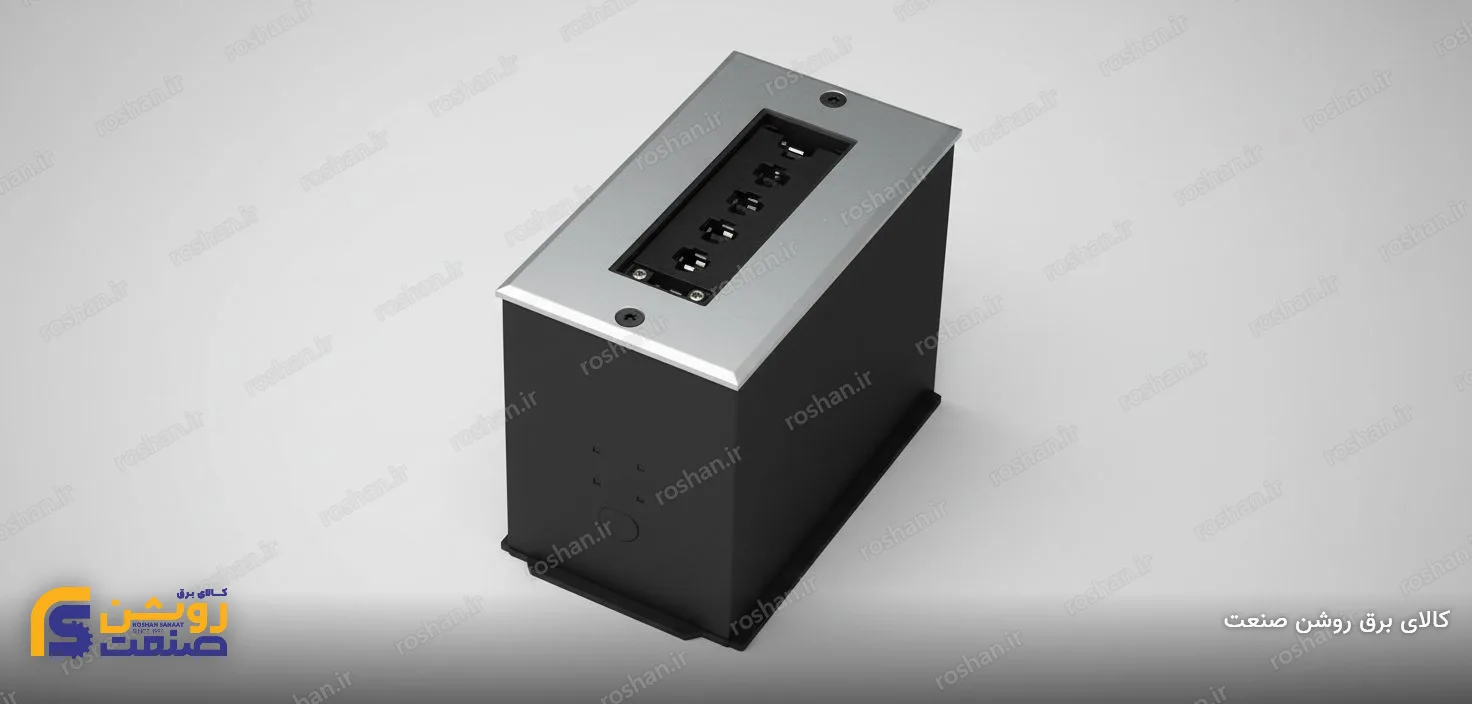 چراغ دفنی خطی مدل آذرین 1 - 5 وات - L2000mm - 4000K