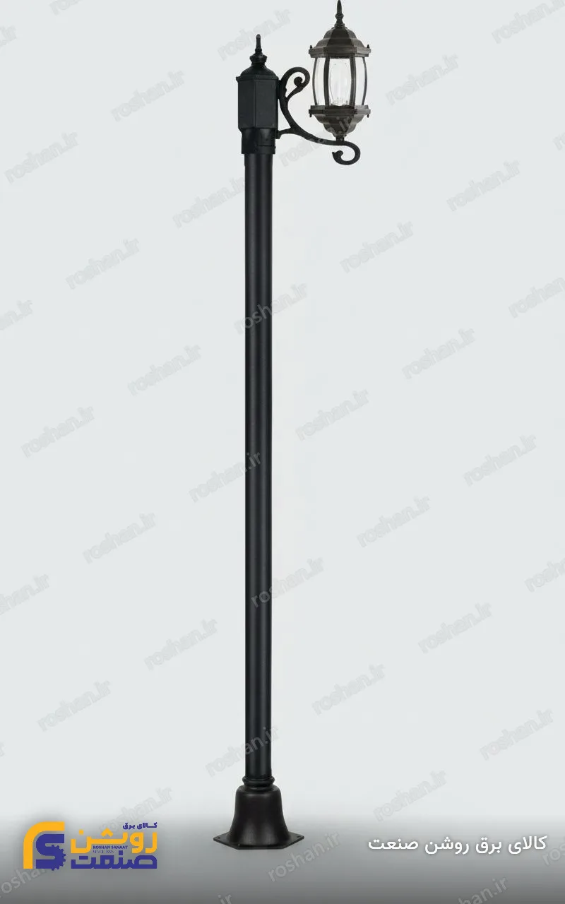 شفق پارکی تک شعله سورنا پایه پنتالو - ارتفاع 250cm
