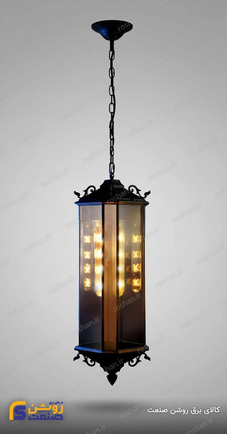 شفق آویز نورا فرفورژهدار 28×65×130