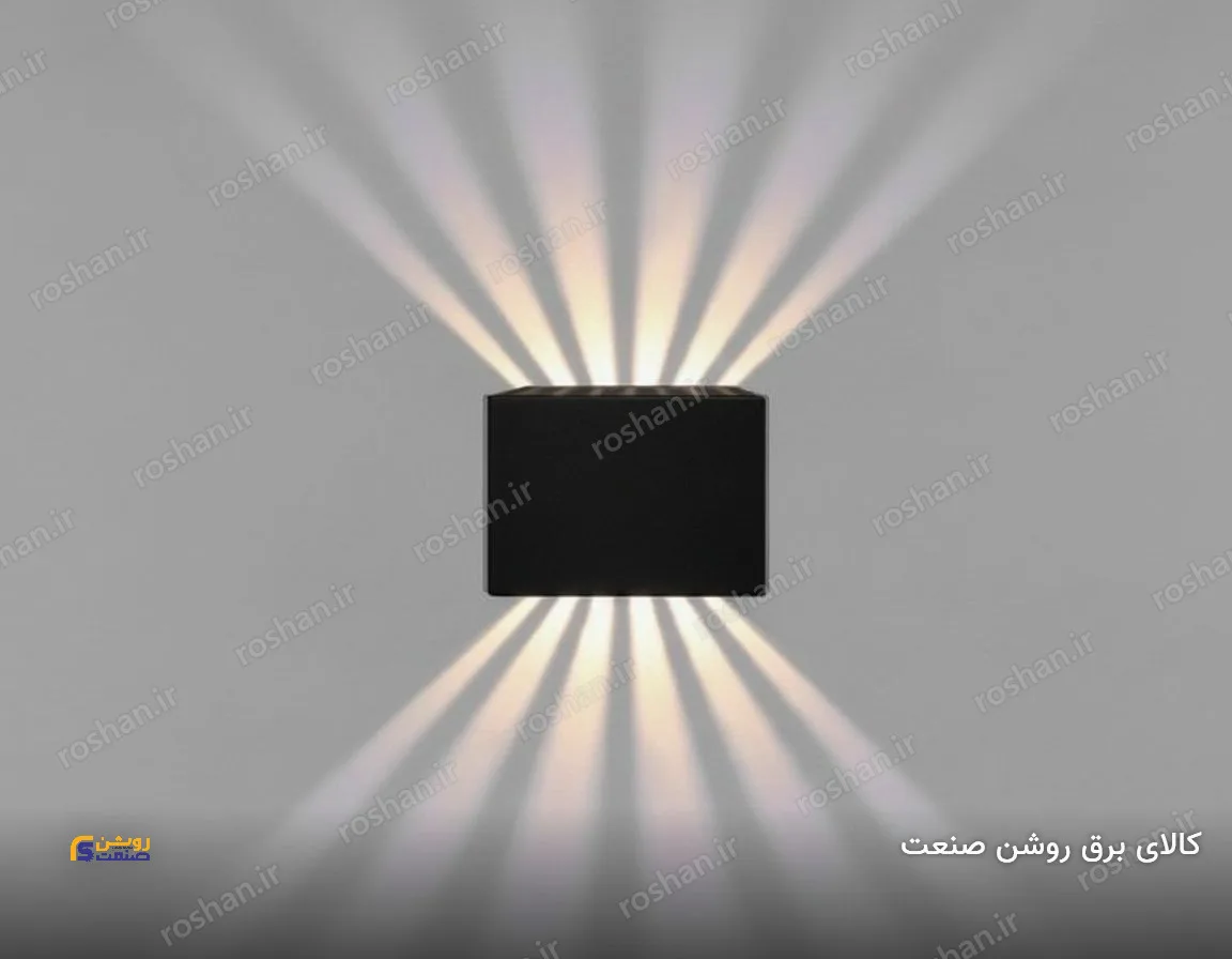 شفق دکوراتیو دو طرفه لیزر با لامپ