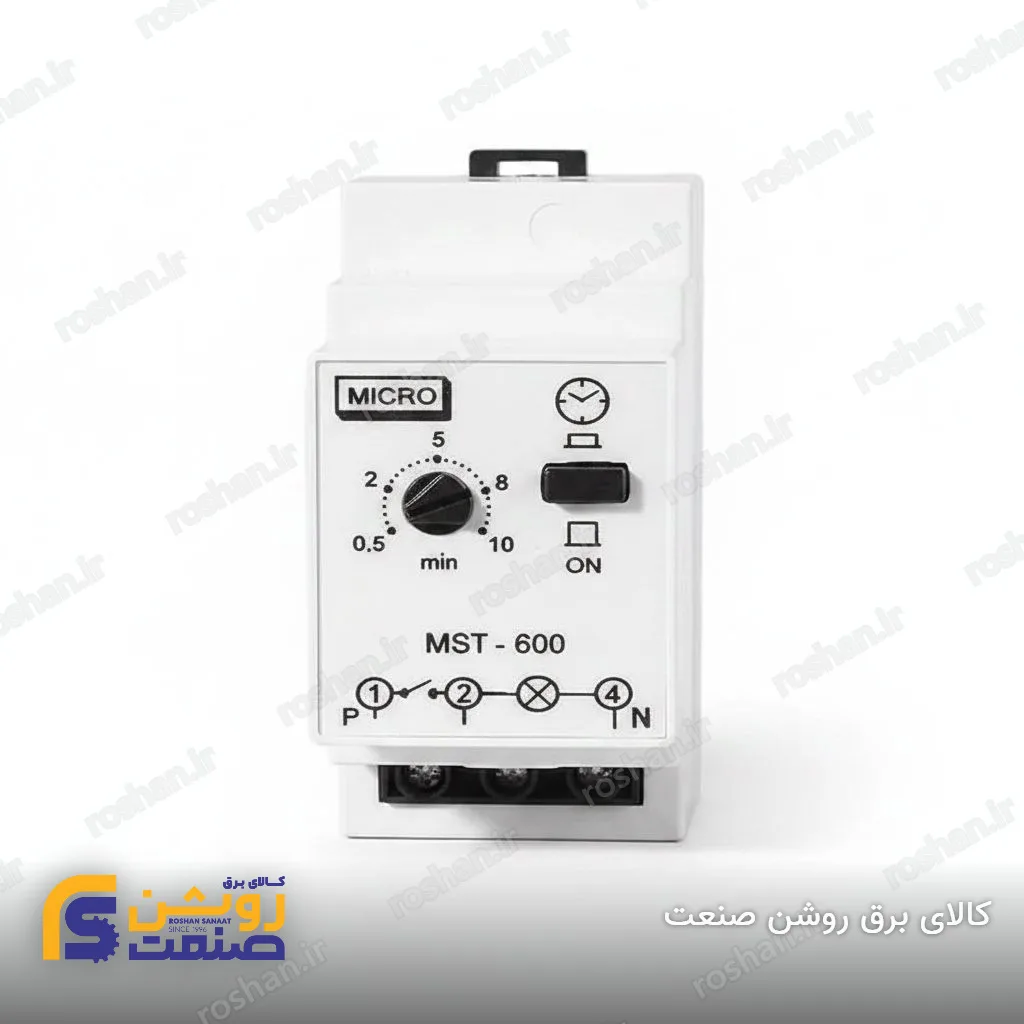 رله تایمر راهپله مینیاتوری (32A)