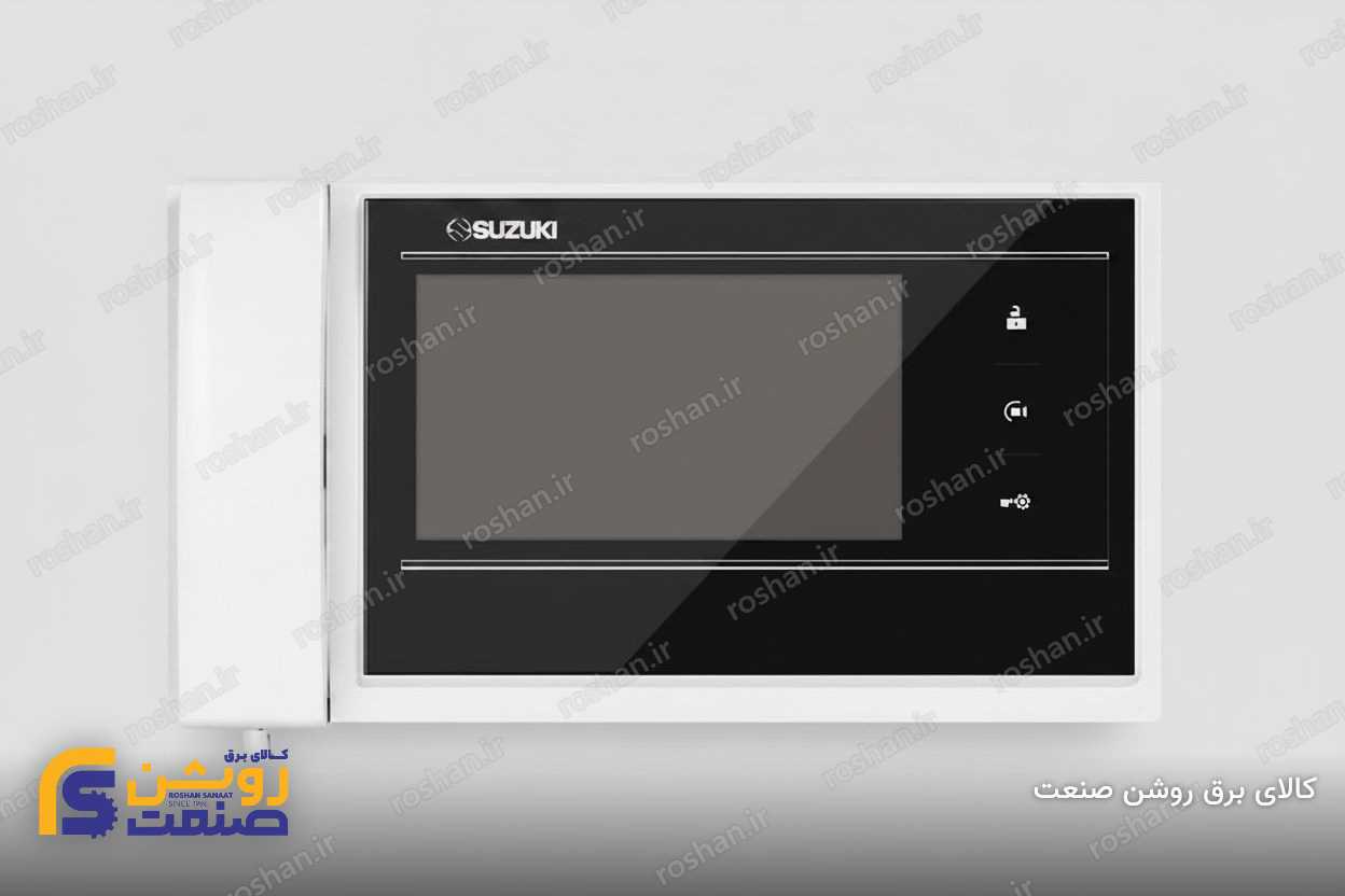 مانیتور آیفون تصویری سوزوکی مدل 727MWi سفید