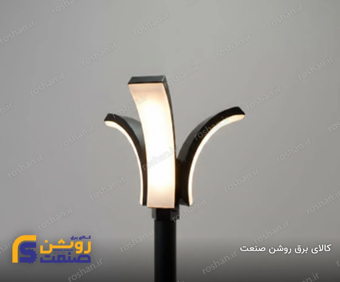 شفق پارکی تنه وسط سه شعله الارا LED 72w
