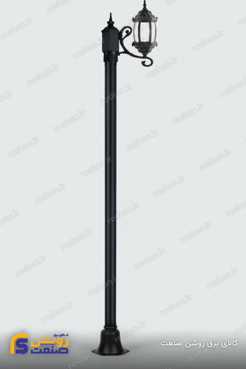 شفق پارکی تک شعله سورنا پایه پنتالو - 250cm