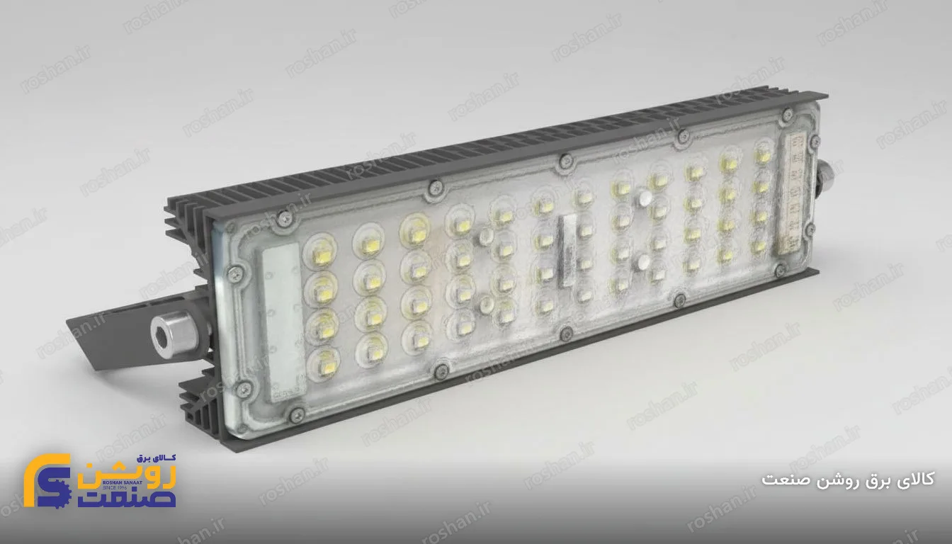 چراغ پروژکتور مدل نوین (یک لاین، 8×25 سانتیمتر)
