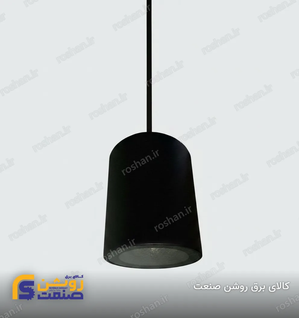 شفق آویز پنل استوانهای لومنا قطر 6cm ارتفاع 30cm