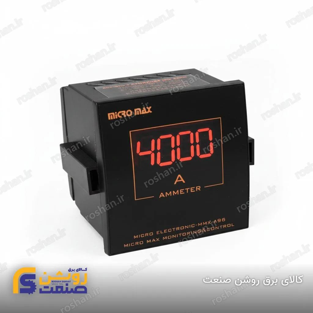 آمپر متر مستقیم دیجیتال (25A) - 48×96