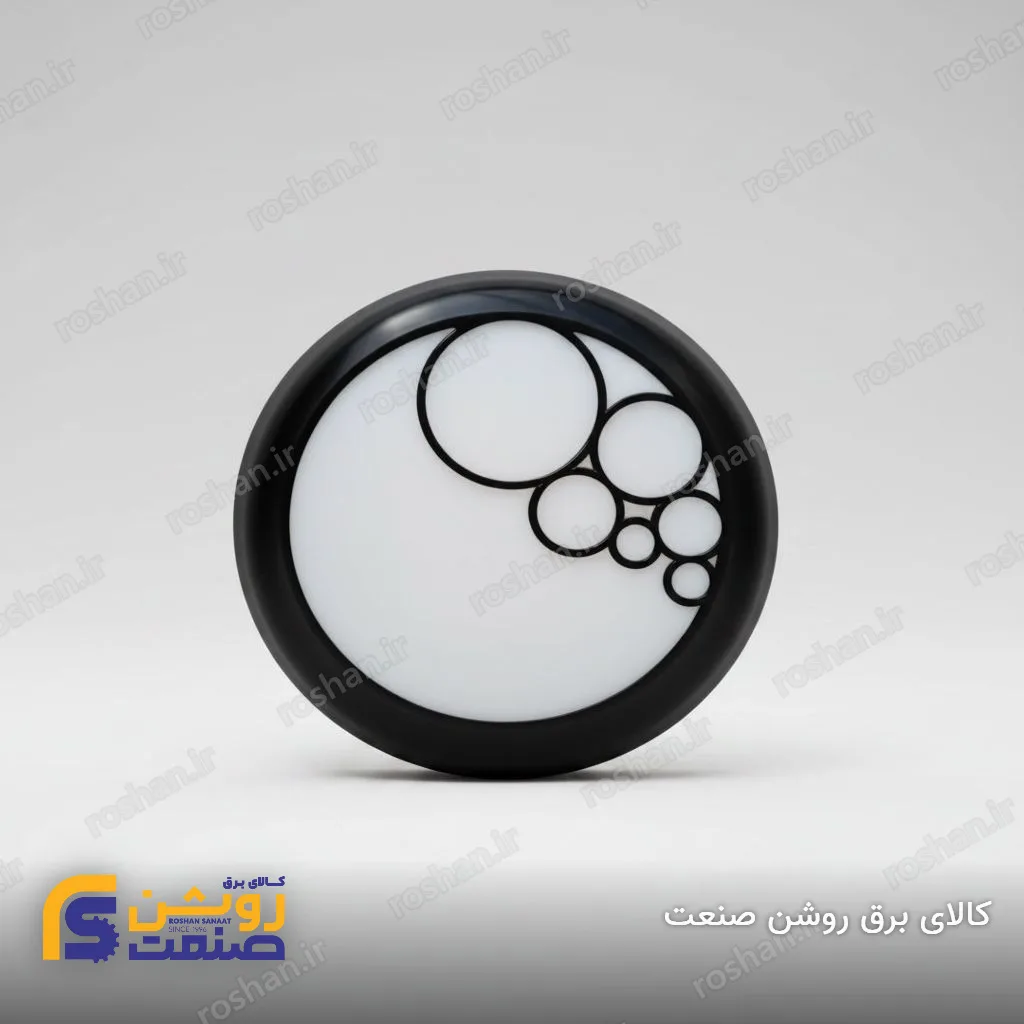 چراغ سقفی مدل رخشان با سنسور میکروویو (قطر 28 سانتیمتر)
