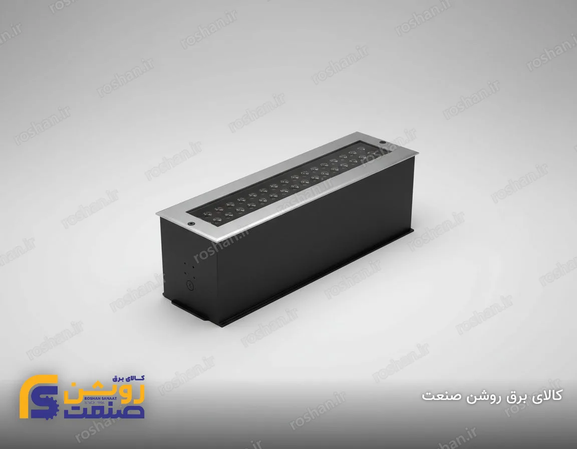 چراغ دفنی خطی مدل آذرین 2 - 55 وات - L5000mm - 4000K