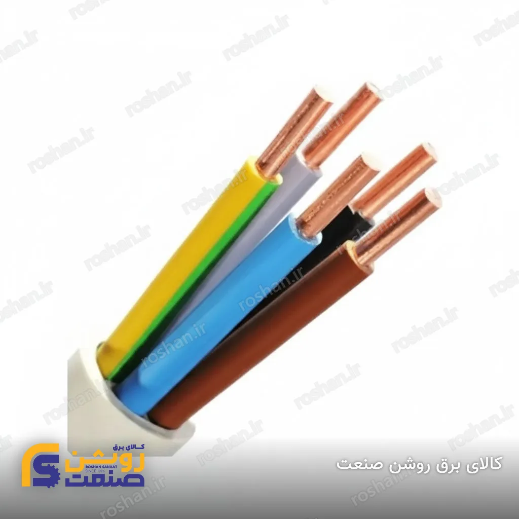کابل مفتولی NYY 5×1.5 رسانا کابل