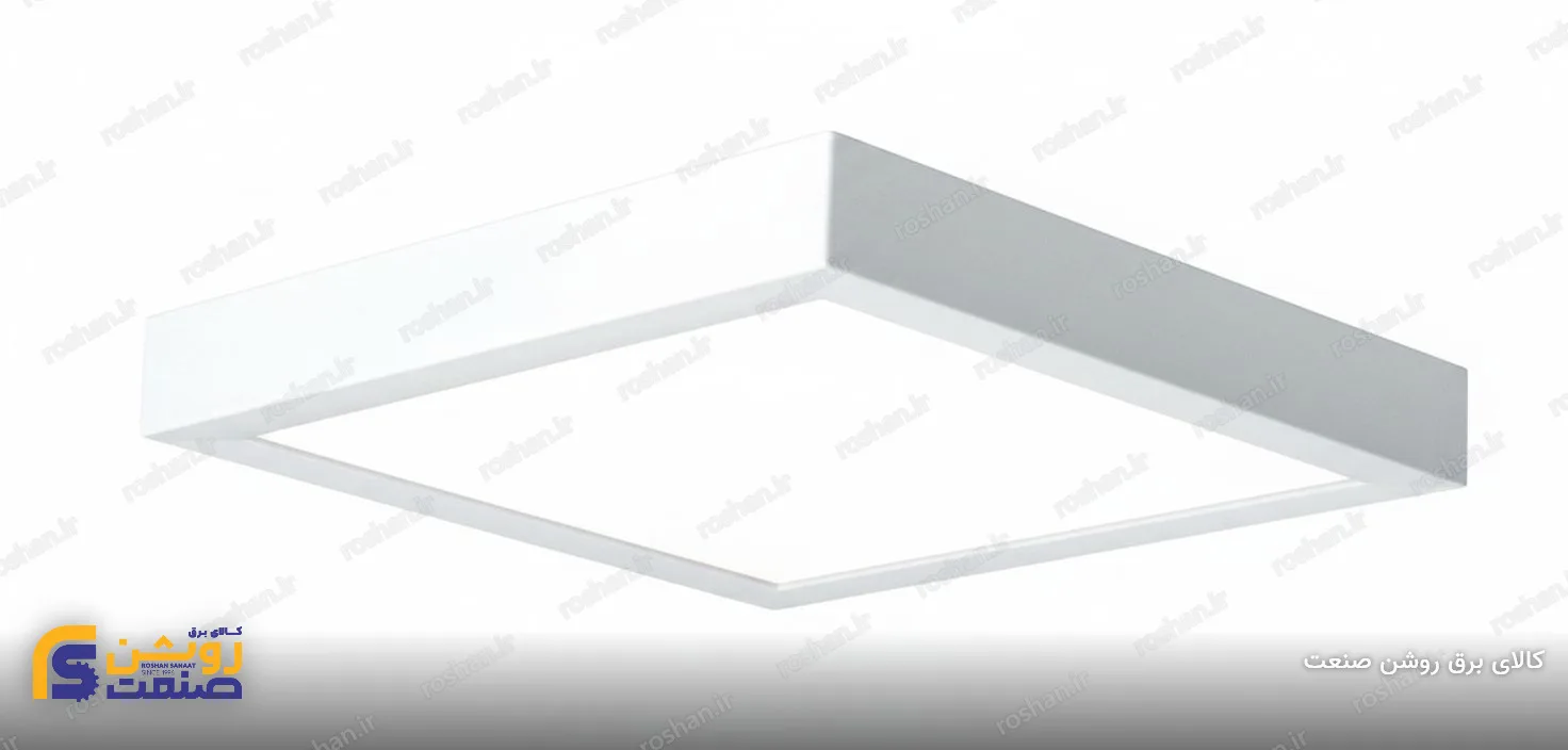 پنل سقفی روکار مدل پارمیس - 60 وات - 60×60cm - 4000K/6500K