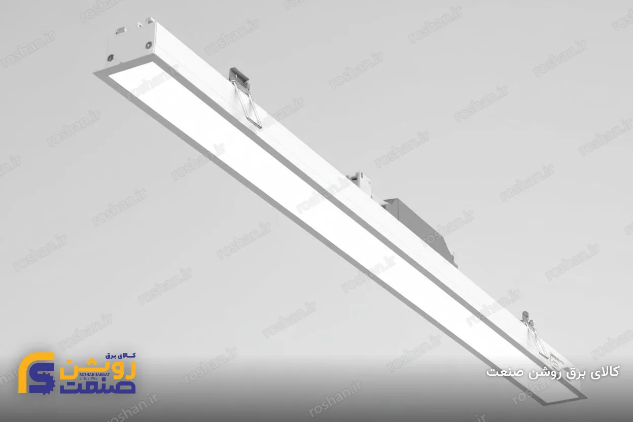 چراغ خطی توکار مدل پروکسیما - 60 وات - عرض 4cm - L1690mm - 4000K