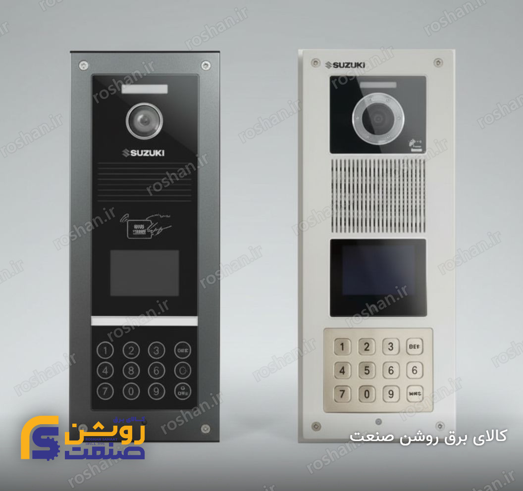پنل آیفون تصویری سوزوکی کیپد سری T و U - 16 واحدی