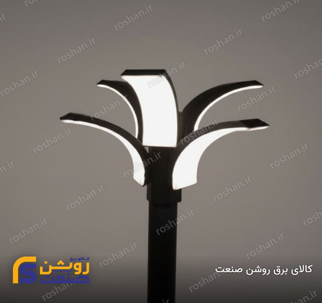 شفق پارکی تنه وسط شش شعله الارا LED 144w