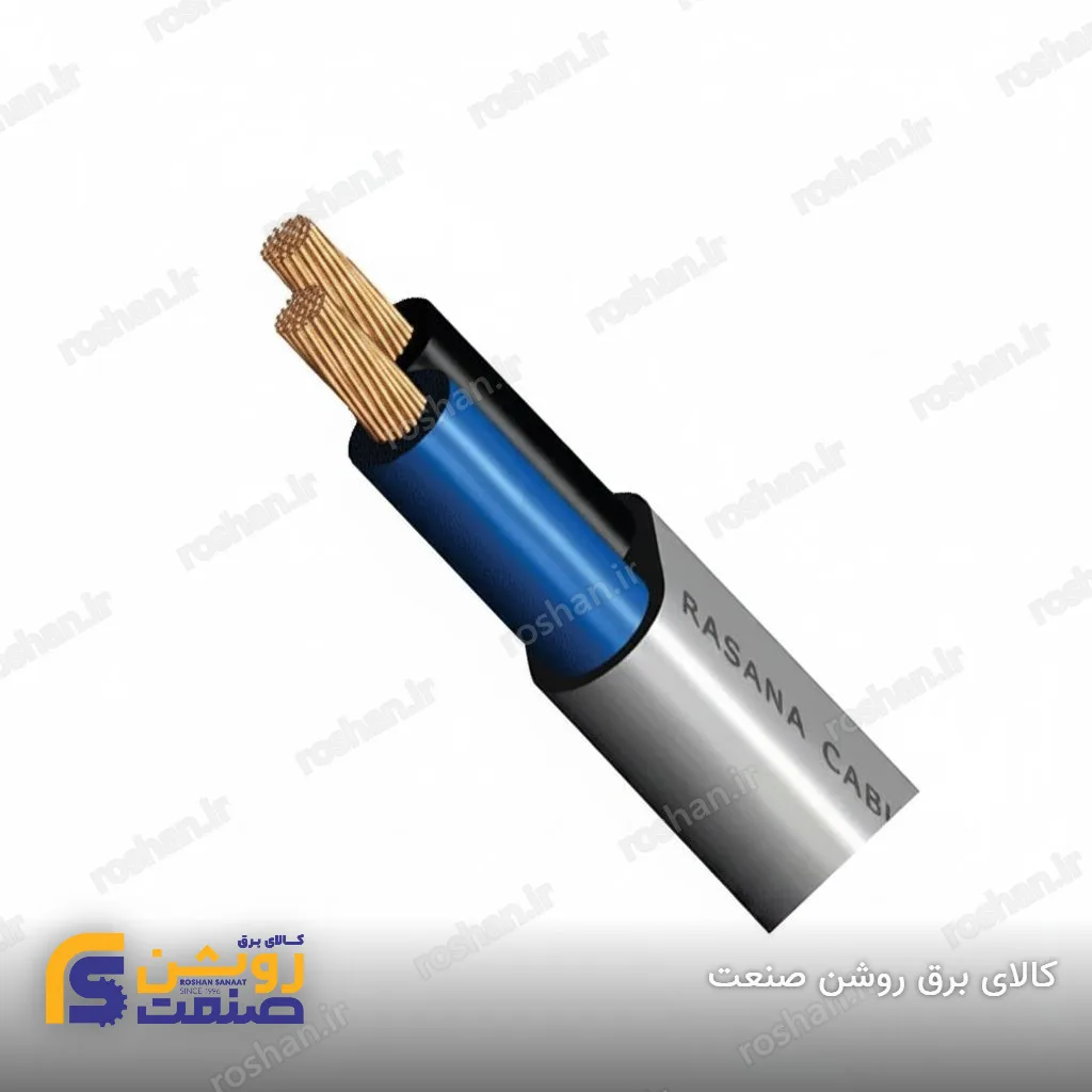 بند تخت 2×0.75 رسانا کابل