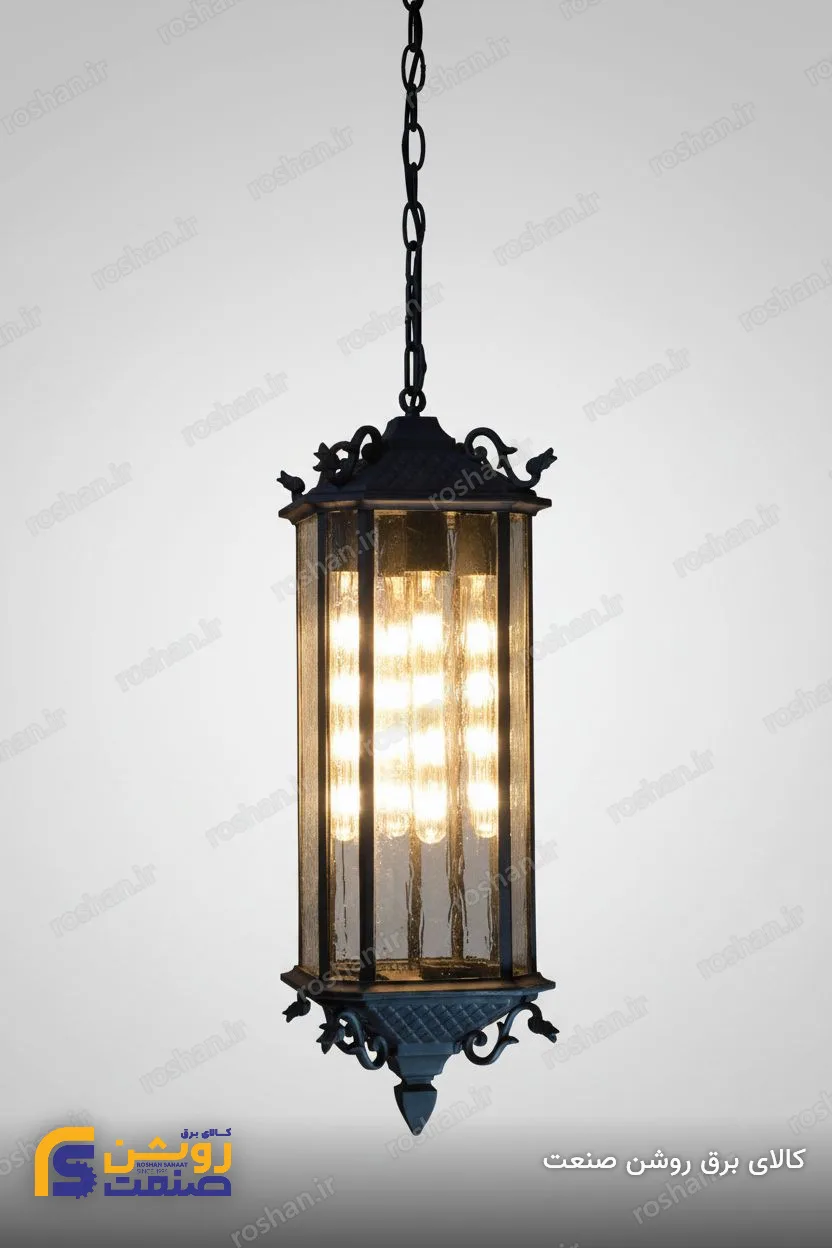 شفق آویز نورا فرفورژهدار 44×23×90