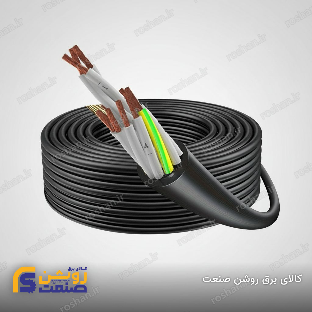 کابل افشان 3×25+16 رسانا کابل