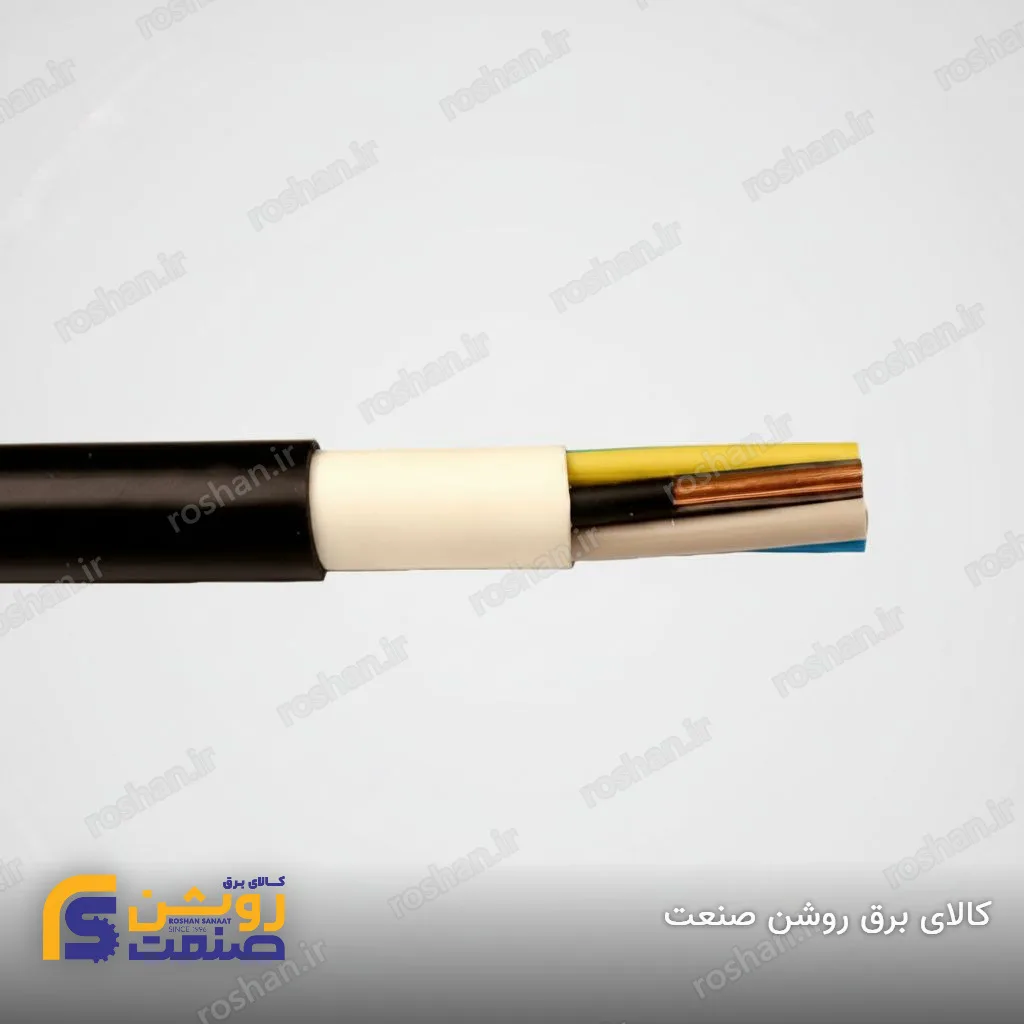 کابل مفتولی 4X10A لوشان