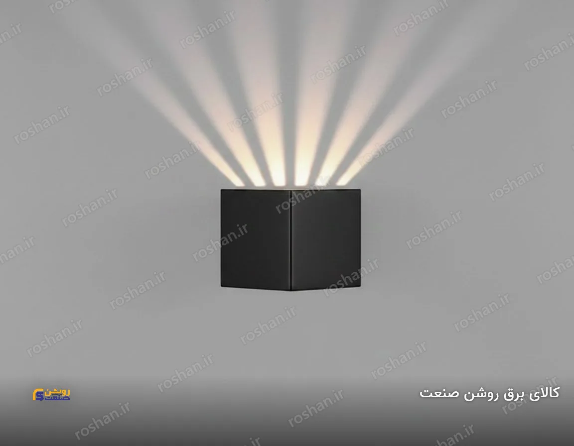 شفق دکوراتیو یک طرفه لیزر با لامپ