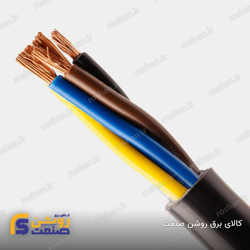 کابل کولری 4×1.5 لوشان