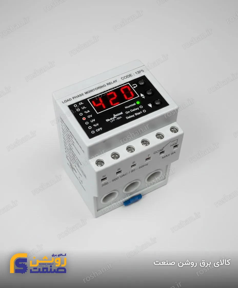 کنترل فاز بار 0/5 تا 15 آمپر
